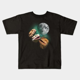 Three Lizard Moon Kids T-Shirt